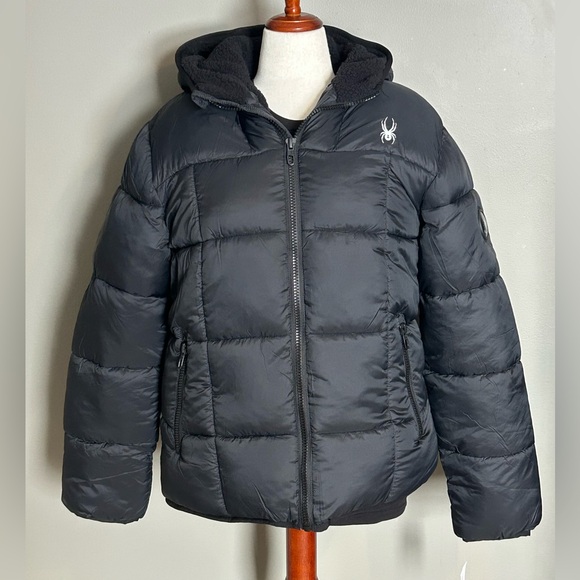 Spyder Other - Spyder Mens Black Puffer Jacket